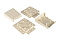 Фасадный декор Dolomit Слоновая кость Декоративная заглушка левая+правая (комплект) , фото 