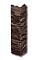 Угол наружный Технониколь Оптима Камень Тёмно-коричневый , фото 