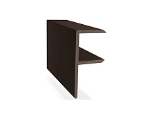F-профиль для террасной доски SaveWood 4000 мм x 65 мм