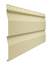 Виниловый сайдинг Docke Standard Корабельный брус D4.5D Банан 3000 мм x 232 мм