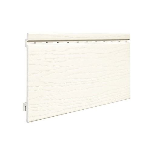 Фасадная панель одинарная VOX Kerrafront FS-201 Classic White | Белый 2950 мм x 180 мм