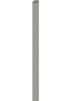 Рейка правая панели VOX Linerio M-line Grey | Серый