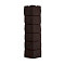 Угол наружный Фасайдинг Дачный Скол Тёмно-коричневый , фото 