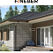 Комплект водосточной системы для крыши Fineber 120х80 мм для карниза 3 м, Графит RAL 7024 , фото 