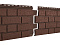 Фасадные панели Ю-пласт Стоун Хаус S-Lock Клинкер Терракотовый , фото 