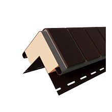 Термоугол для Термопанелей Dolomit Кирпич 20 мм Коричневый 1000 x 108 мм 1000 мм x 108 мм