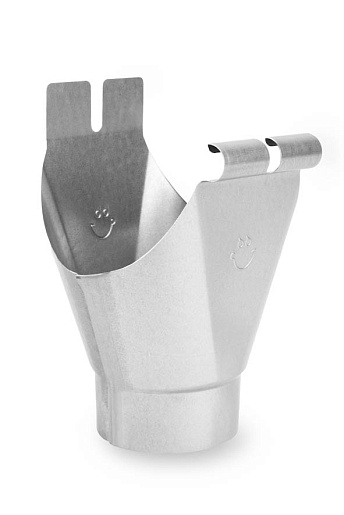 Воронка водосточная Galeco STAL 124/90 Белый