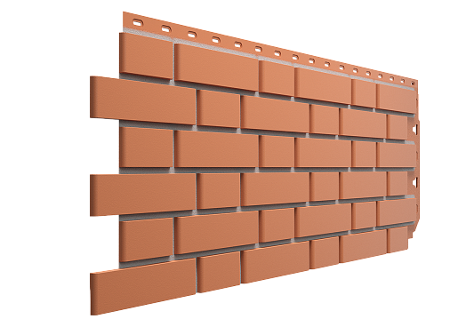 Фасадные панели Docke Standard Flemish (Флемиш) Красный 1095 мм x 420 мм