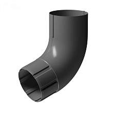 Колено 72 Docke Stal Premium Графит RAL 7024 в Обнинске