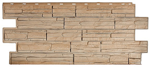 Фасадные панели T-SIDING Альпийская сказка Саяны 1013-1011 1 090 мм x 455 мм