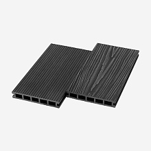 Террасная доска ДПК RusDecking UnoDeck Ultra 4 м Графит 4000 мм x 150 мм