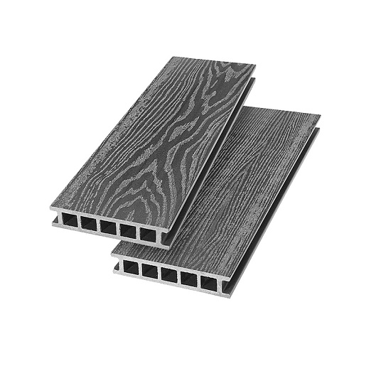 Террасная доска из ДПК Savewood Fagus 6 м Серый 6000 мм x 144 мм