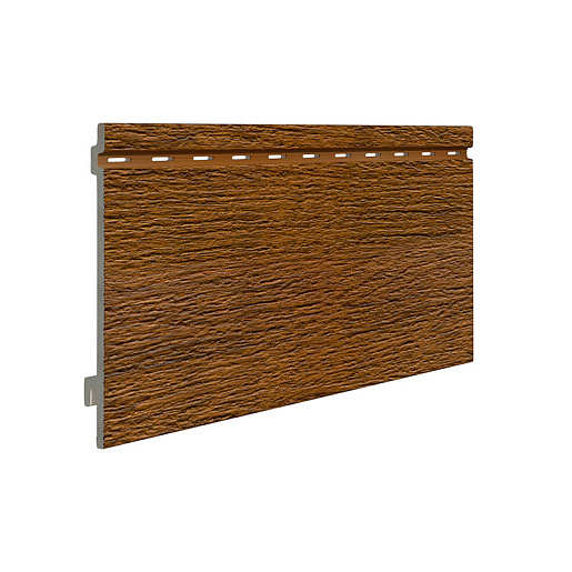 Фасадная панель одинарная VOX Kerrafront FS-201 Wood Design Golden Oak | Золотой дуб 2950 мм x 180 мм