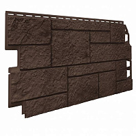 Фасадные панели Технониколь Оптима Песчаник Тёмно-коричневый