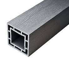 Ограждение из ДПК Faynag Wood Графит Столб 100х100х3000 мм