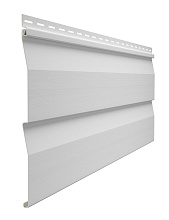 Виниловый сайдинг Docke Standard Корабельный брус D4.5D Пломбир 3000 мм x 232 мм