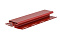 H-профиль AmericanSiding Rustic Red (Бордовый) , фото 