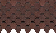 Гибкая черепица Docke Premium Шеффилд Зрелый каштан