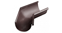 Угол желоба внутренний, 135 гр,125 мм металлическая GrandLine 125/90 mm RAL 8017 Коричневый в Обнинске
