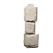 Угол наружный FineBer Камень крупный Песочный , фото 