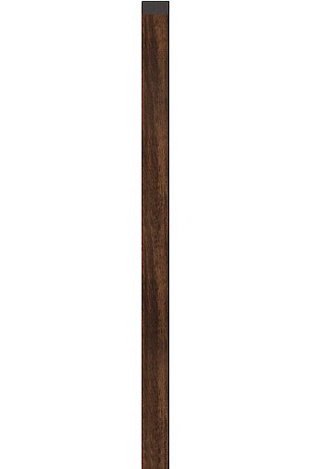 Рейка универсальная U-trim панели VOX Linerio L-line Chocolate 2650 мм x 30 мм