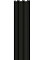 Панель реечная стеновая VOX Linerio M-line Black | Чёрный , фото 