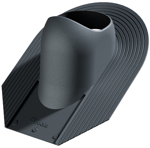 Проходной элемент Docke Premium Root Черный, (RR23) 505 мм x 373 мм