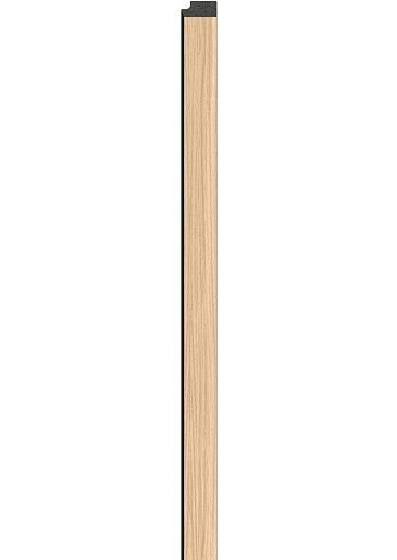 Рейка правая панели VOX Linerio M-line Natural Black 2650 мм x 26 мм