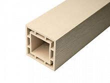 Ограждение из ДПК Faynag Wood Слоновая кость Столб 100х00х3000 м