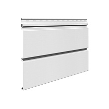 Виниловый сайдинг VOX Unicolor Брус SV-05 Белый 3850 мм x 250 мм