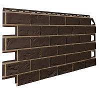 Фасадные панели Vilo Brick (Кирпич) Dark-Brown | Тёмно-коричневый
