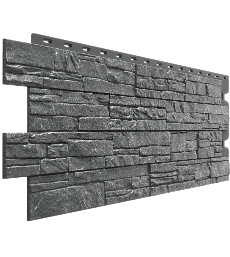 Фасадные панели Docke Stein Антрацит 1 196 мм x 426 мм