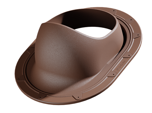Проходной элемент Docke Premium Next Светло-коричневый, (RAL8017) 349 мм x 266 мм