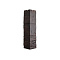 Угол наружный Фасайдинг Дачный Туф 3D Тёмно-коричневый , фото 