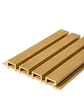 Фасадная доска ДПК Dimdeck Рейка Штрих Сосна 3000 x 200 мм