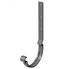 Карнизный крюк длинный водостока Docke Stal Premium Графит RAL 7024 в Обнинске