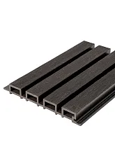 Фасадная доска ДПК Dimdeck Рейка Штрих Венге 3000 x 200 мм