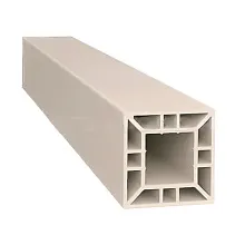 Ограждение из ДПК SaveWood Arbor Бежевый Столб большой 120х120х4000 мм