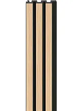 Панель реечная стеновая VOX Linerio M-line Natural Black