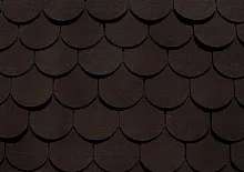 Битумная черепица RoofShield Фемели Лайт Готик Коричневый с оттенением в Обнинске
