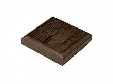 Ограждение из ДПК Faynag Wood Венге Крышка столба 120х120 мм