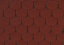 Битумная черепица RoofShield Фемели Лайт Готик Красный в Обнинске