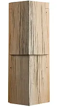 Угол наружный T-SIDING Щепа Дуб Эко-2 Кедр