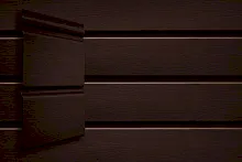 Сайдинг Grand Line Double-брус Acryl Тёмный дуб в Обнинске