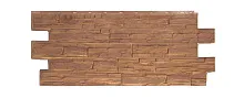 Фасадные панели T-SIDING Сайдинг ЭКО-2 Альпийская сказка Орех