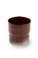 Муфта водосточная Galeco STAL 152/90 Тёмно-коричневый в Обнинске