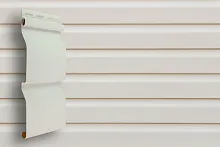 Виниловый сайдинг Grand Line Корабельная доска Standard 3,00 м Белый
