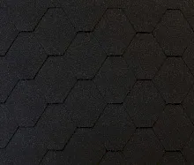 Мягкая кровля RoofShield Фемели Эко Лайт Стандарт Графитно-черный в Обнинске