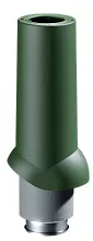 Труба вентиляционного выхода Docke Premium ИЗЛ-125/700/ Зёлёный, (RR11)