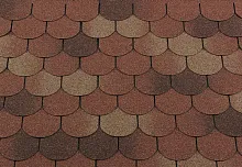 Битумная черепица RoofShield Фемели Лайт Готик Терракота в Обнинске